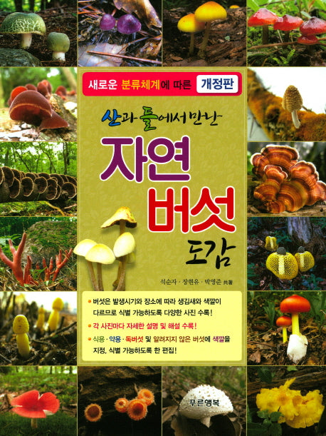 자연 버섯 도감(산과 들에서 만난)(개정판)