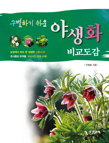 야생화 비교도감(구별하기 쉬운)