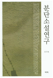 분단소설연구(양장본 HardCover)