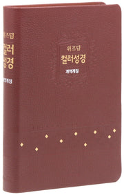 컬러성경(버건디/대/단본/개역개정/우피)(위즈덤)