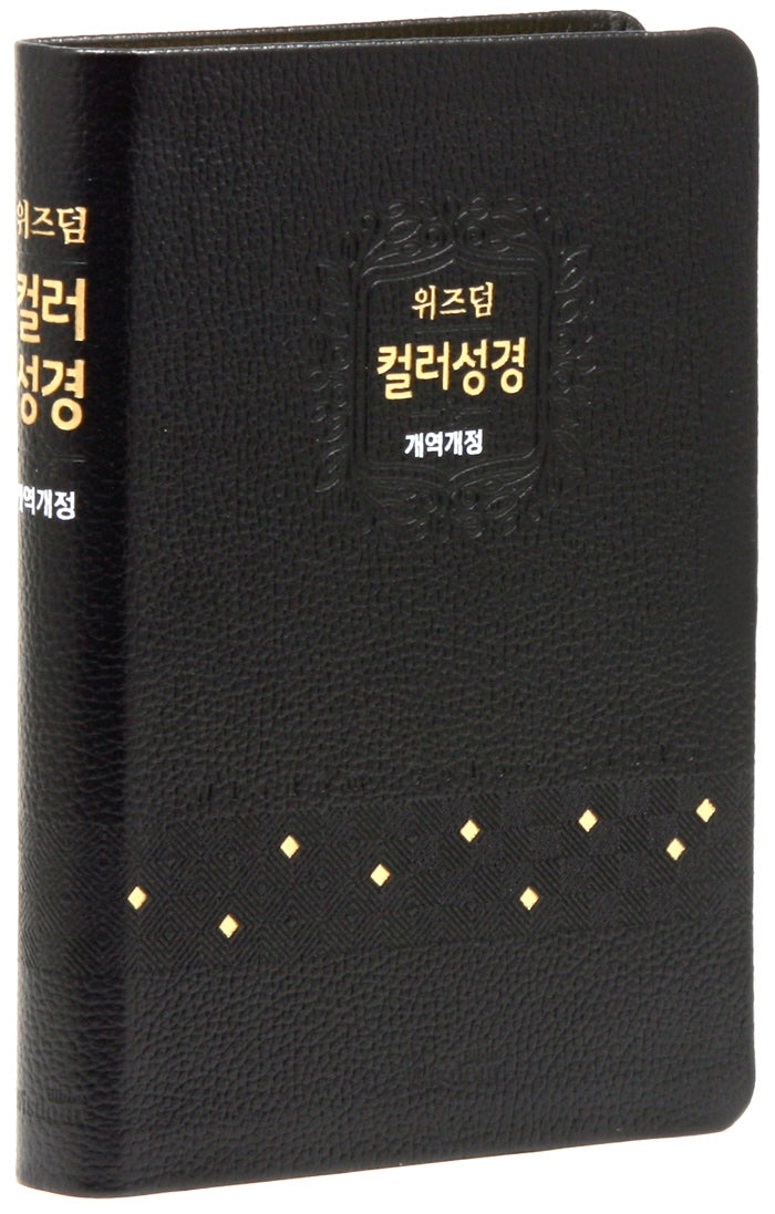 컬러성경(블랙/대/단본/개역개정/우피)(위즈덤)