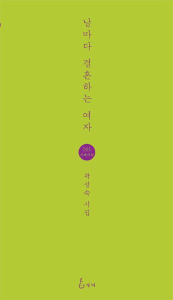 날마다 결혼하는 여자(지혜사랑 시인선 161)