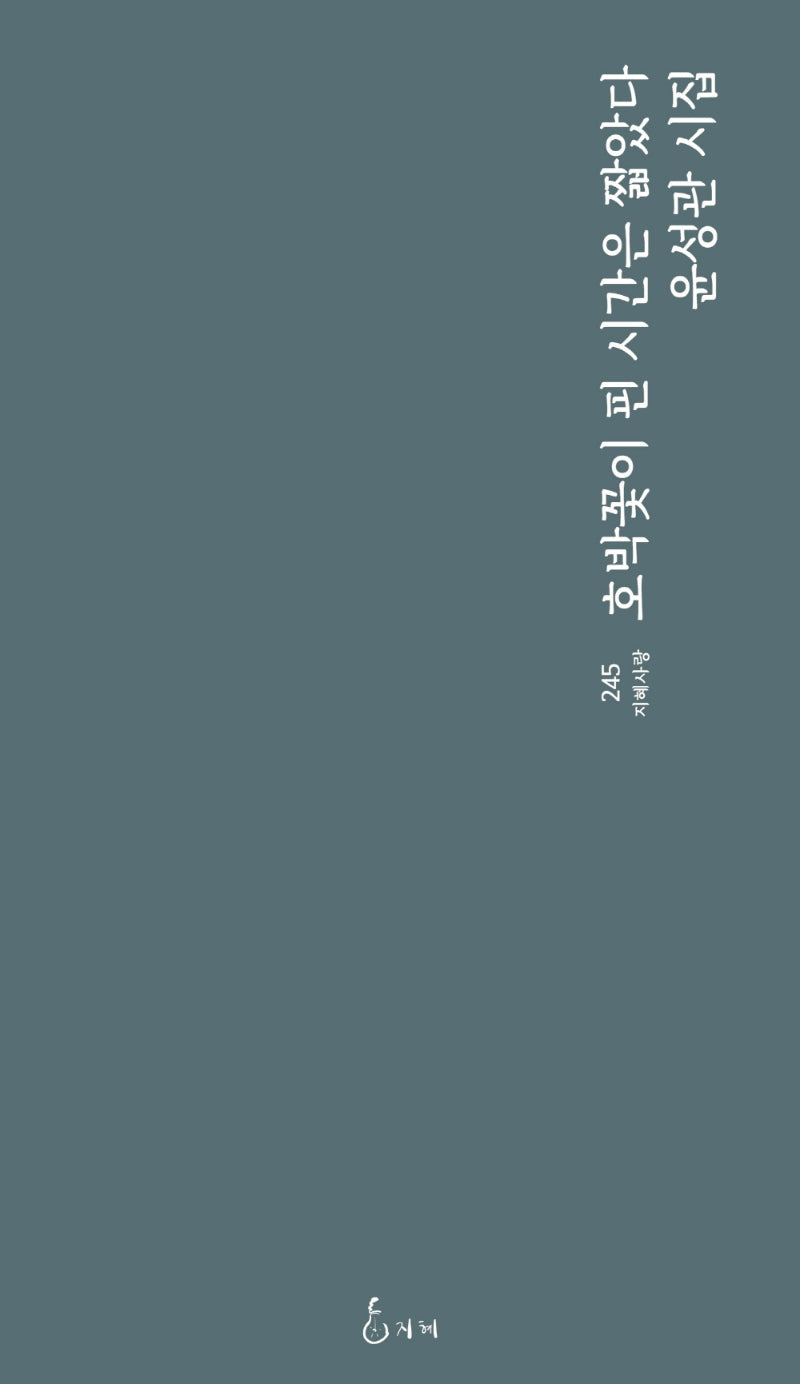 호박꽃이 핀 시간은 짧았다(지혜사랑시인선 245)