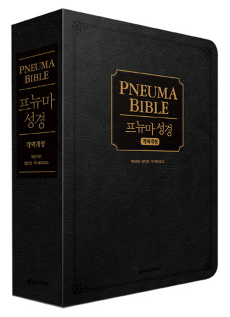 프뉴마 성경(블랙)(무지퍼)(개역개정판)(CD1장포함)