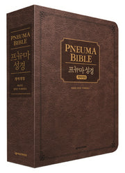 프뉴마 성경(다크 브라운)(무지퍼)(개역개정판)(CD1장포함)