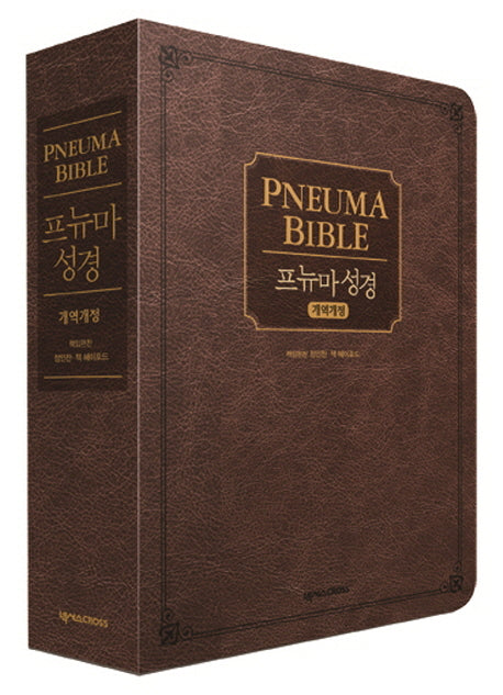 프뉴마 성경(다크 브라운)(무지퍼)(개역개정판)(CD1장포함)