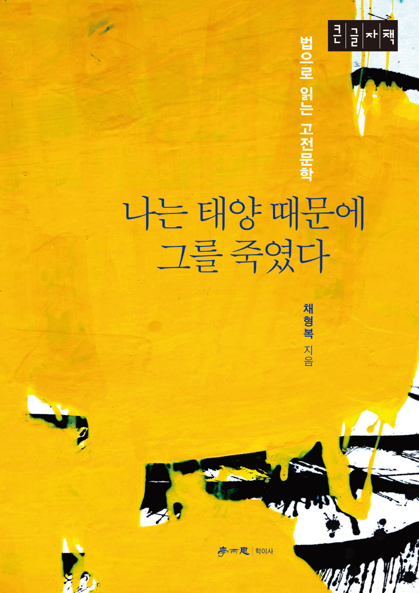 나는 태양 때문에 그를 죽였다(큰글자책)