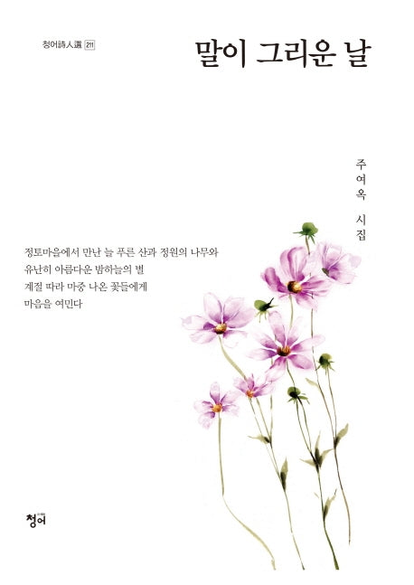 말이 그리운 날(청어 시인선 211)
