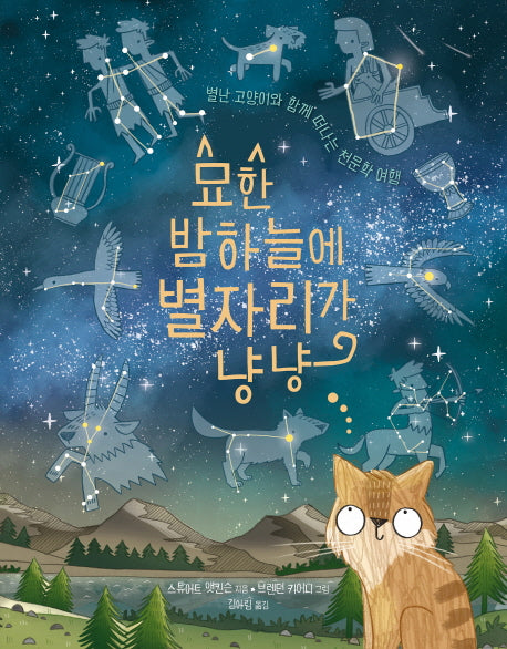 묘한 밤하늘에 별자리가 냥냥(양장본 Hardcover)