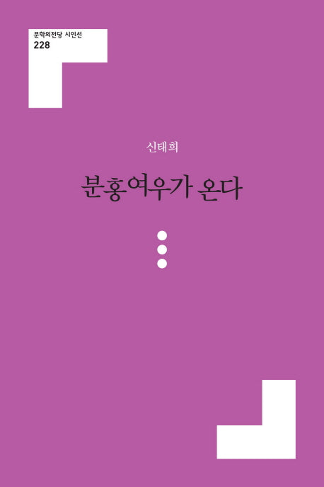 분홍여우가 온다(문학의전당 시인선 228)