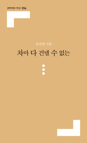 차마 다 건넬 수 없는(문학의전당 시인선 356)