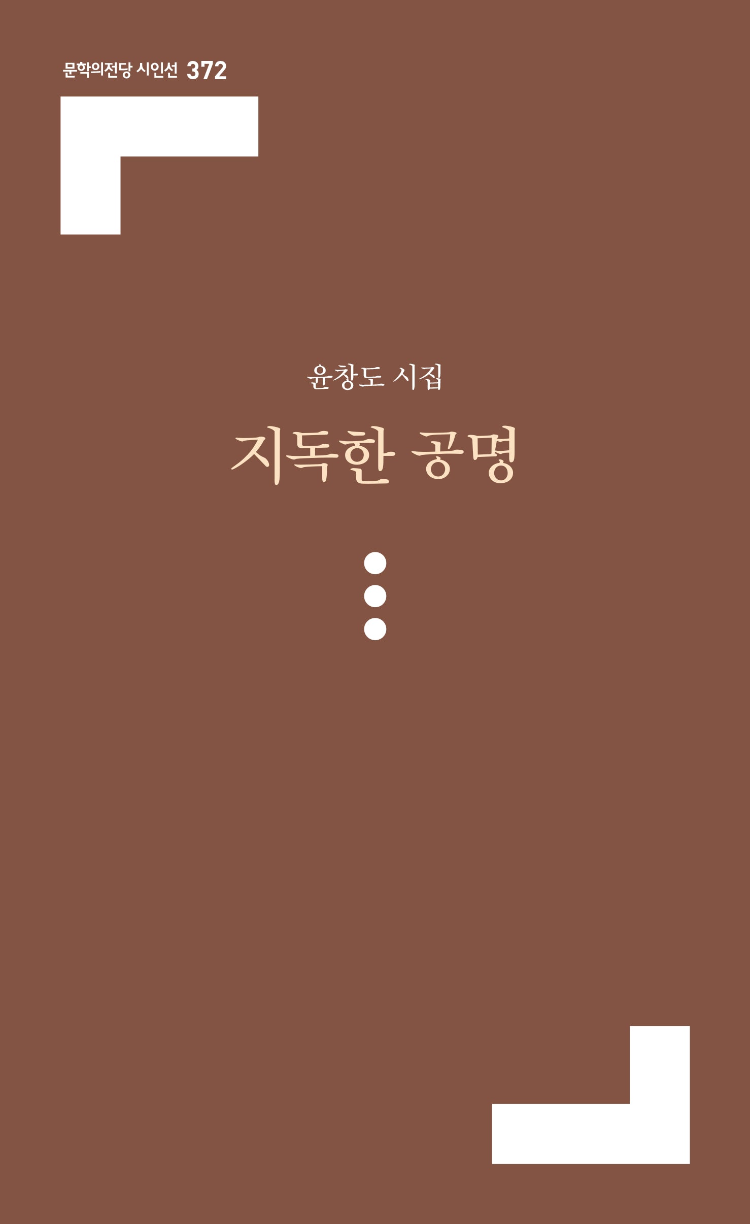 지독한 공명(문학의전당 시인선 372)