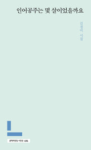 인어공주는 몇 살이었을까요(문학의전당 시인선 404)