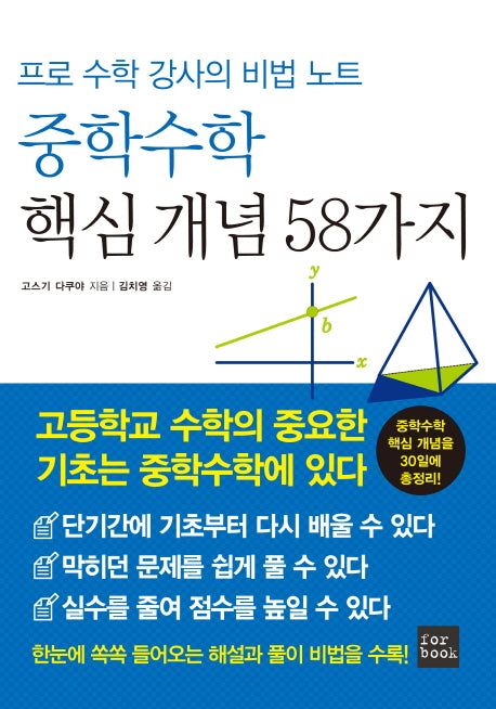 중학수학 핵심 개념 58가지