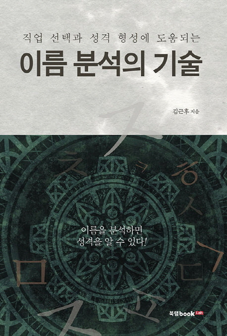 이름 분석의 기술(직업 선택과 성격 형성에 도움되는)