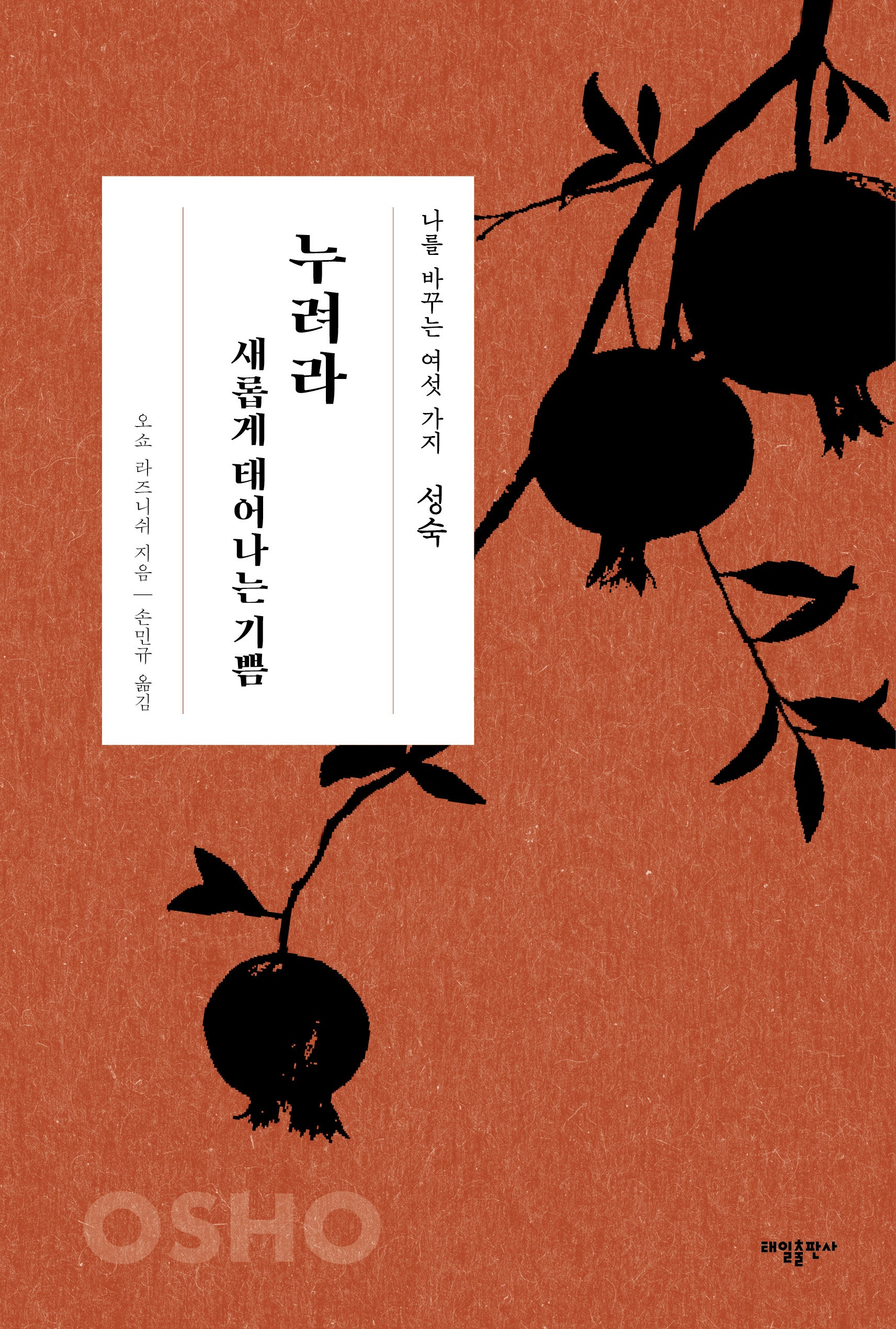 성숙: 누려라 새롭게 태어나는 기쁨(나를 바꾸는 6가지)