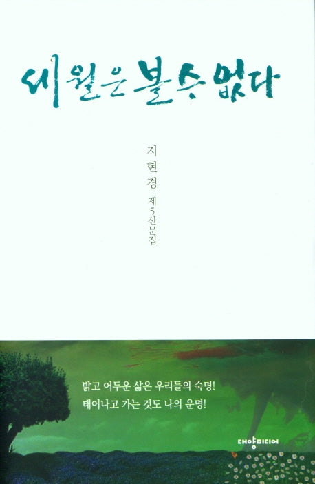 세월은 볼 수 없다(양장본 HardCover)