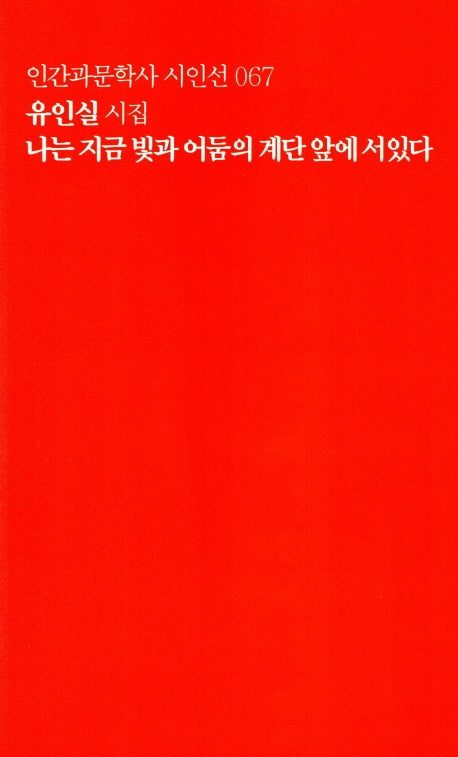 나는 지금 빛과 어둠의 계단 앞에 서있다(인간과문학사 시인선 67)
