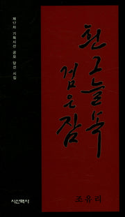 흰그늘 속 검은잠(시산맥 기획시선 59)