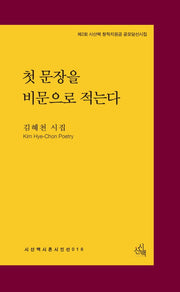 첫 문장을 비문으로 적는다(시산맥 시혼시인선 18)