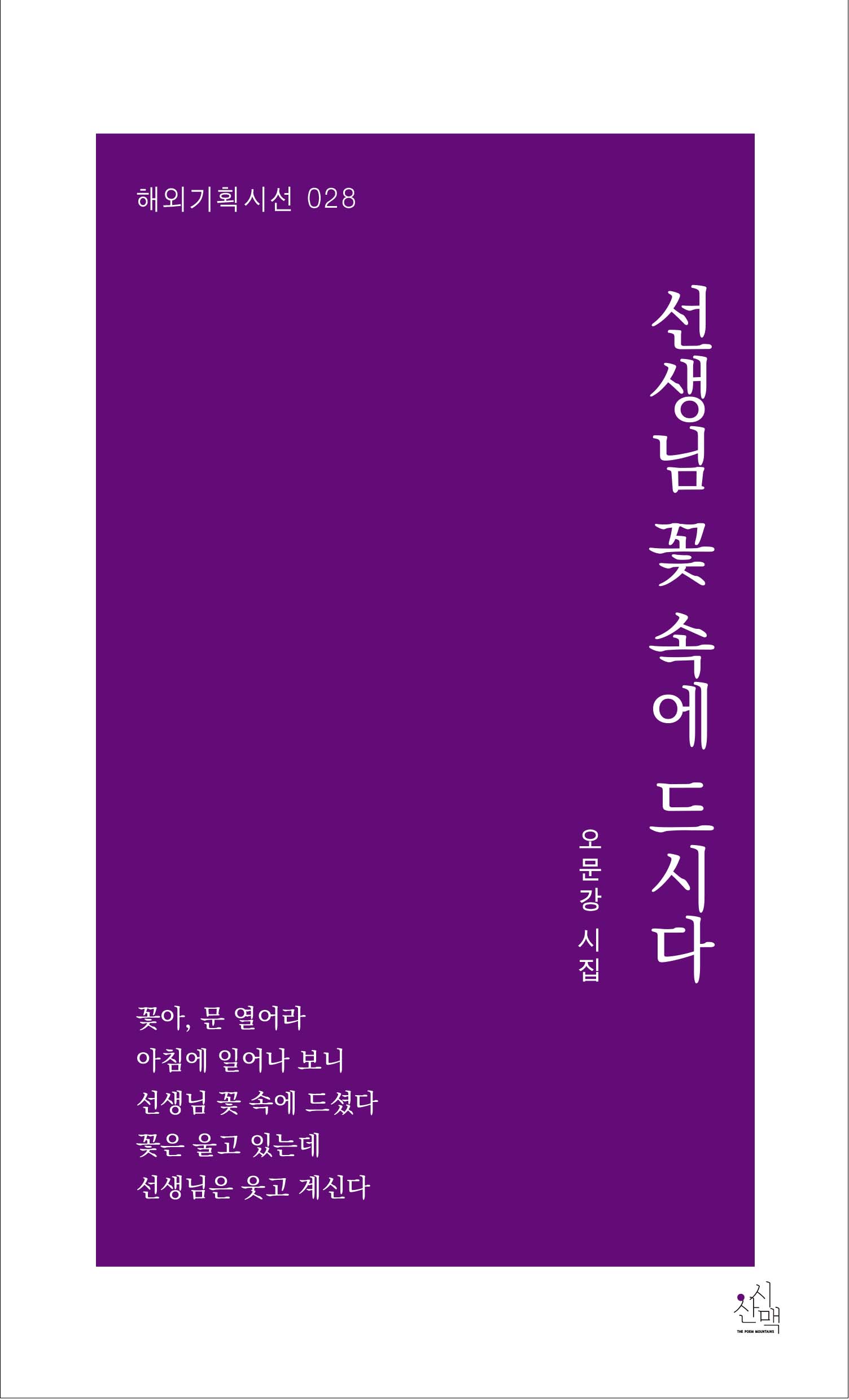 선생님 꽃 속에 드시다(해외기획시선 28)