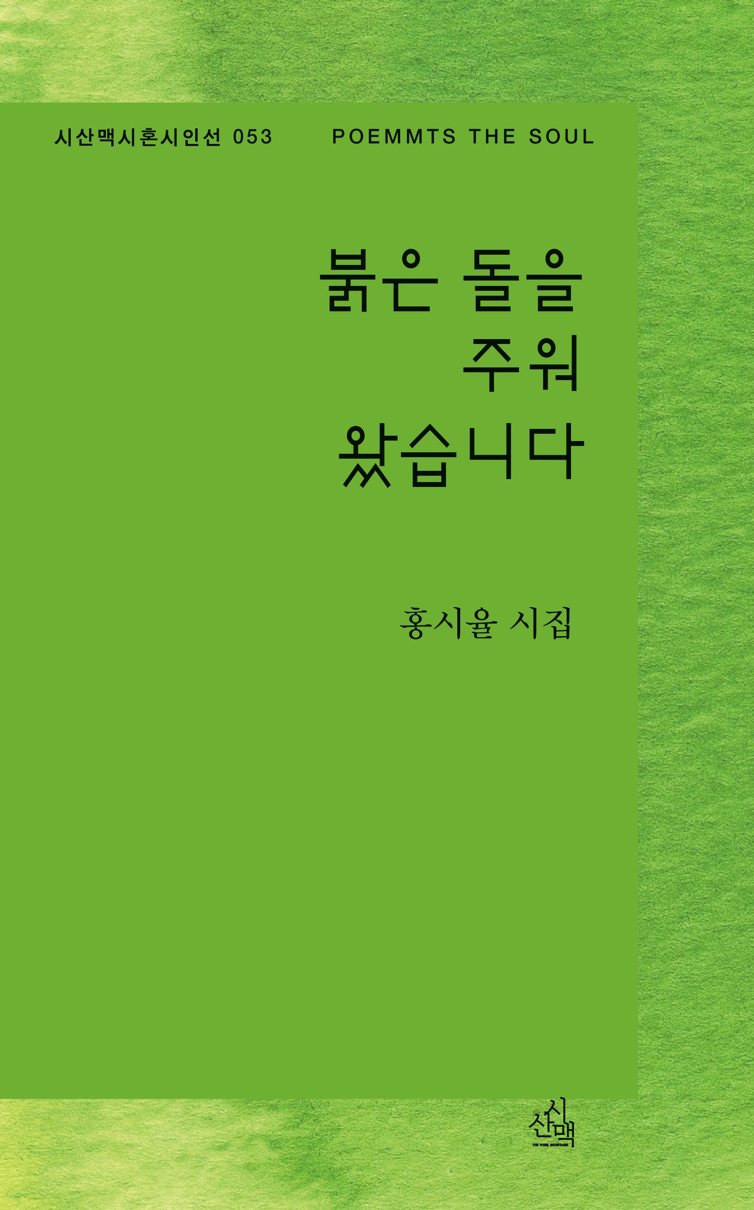 붉은 돌을 주워 왔습니다(시혼시인선 53)