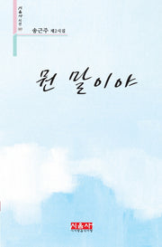 뭔 말이야(시음사 시선 337)