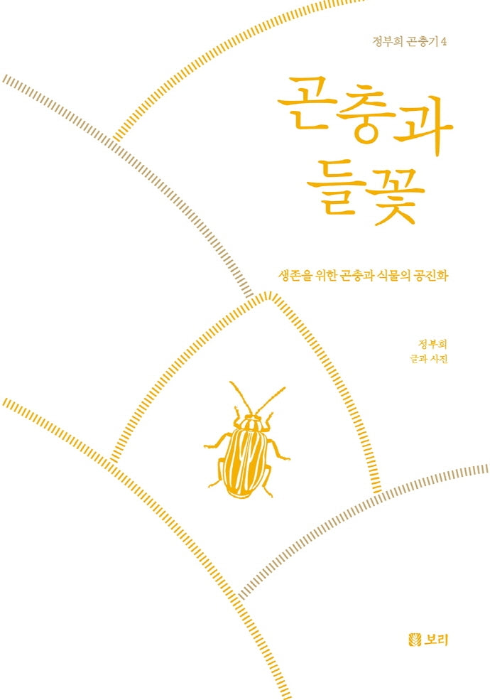 곤충과 들꽃(정부희 곤충기 4)(양장본 Hardcover)