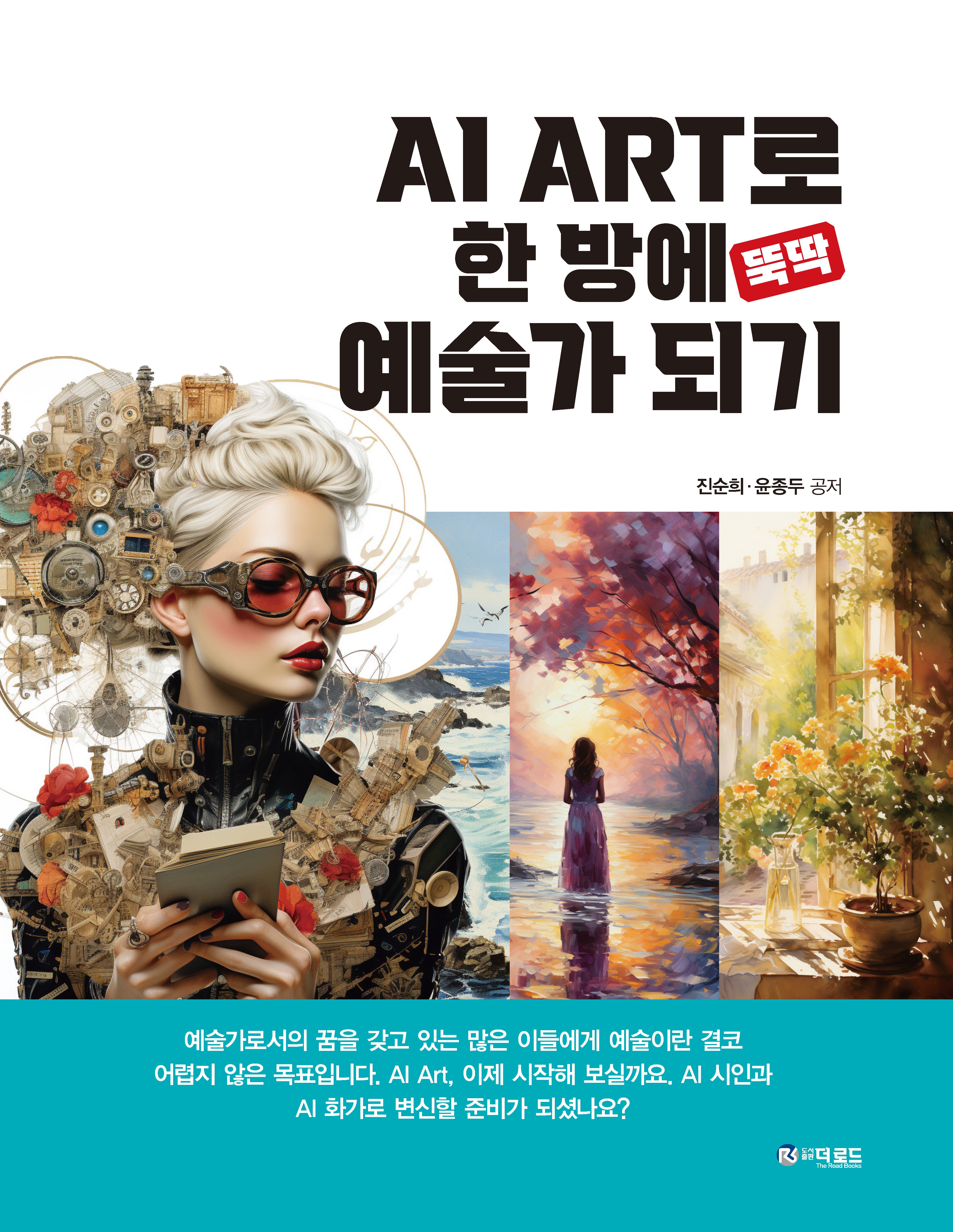 AI ART로 한 방에 뚝딱 예술가 되기(양장본 Hardcover)