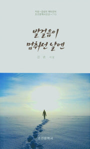 발걸음이 멈춰선 날엔(지성 감성의 메타언어 조선문학 시인선 710)