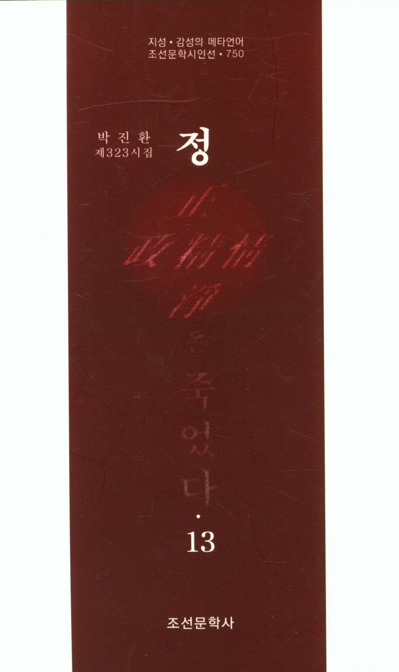 정은 죽었다 13(조선문학시인선 750)