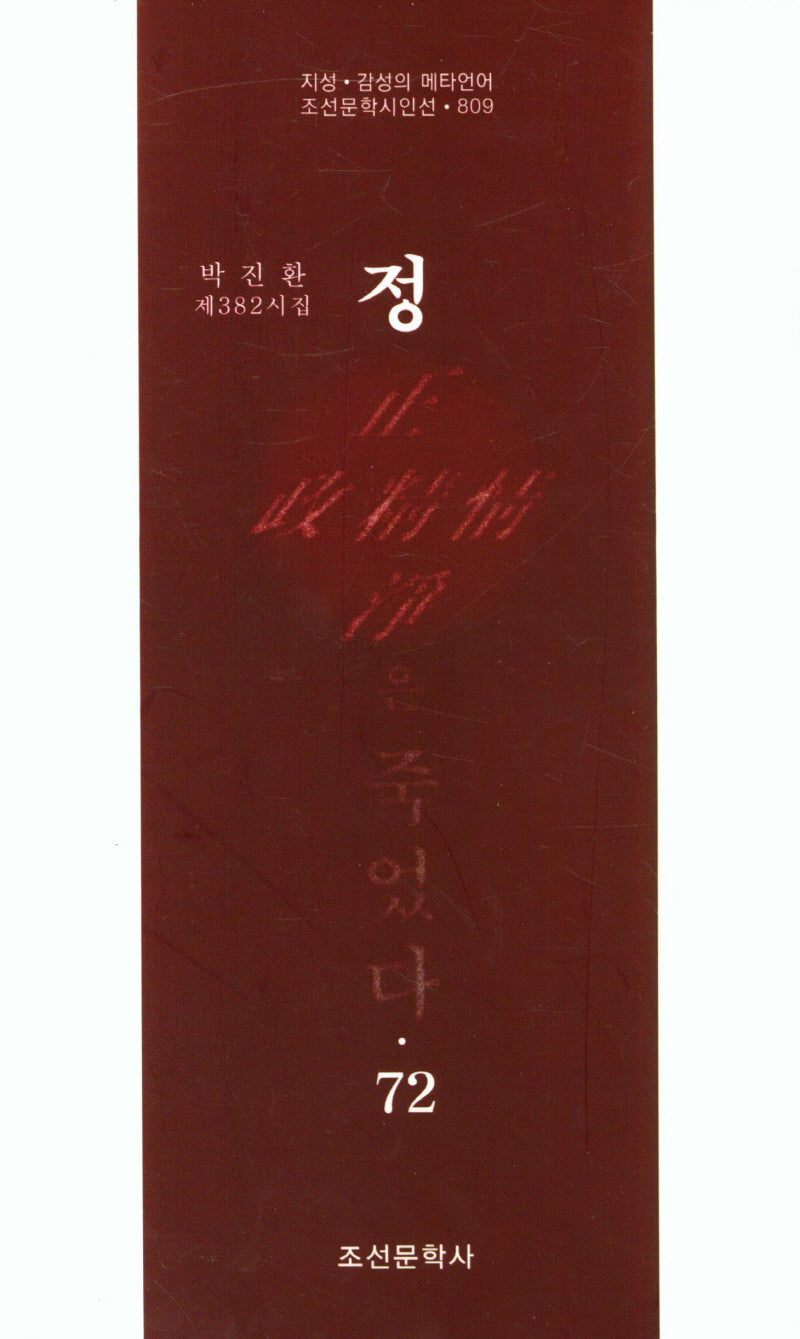 정은 죽었다 72(조선문학시인선 809)