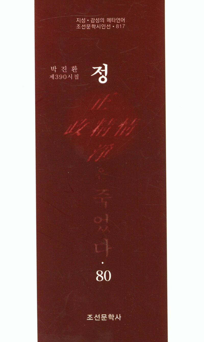 정은 죽었다 80(조선문학시인선 817)