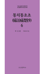 통치통초초 6(지성 감성의 메타언어 조선문학사시인선 944)