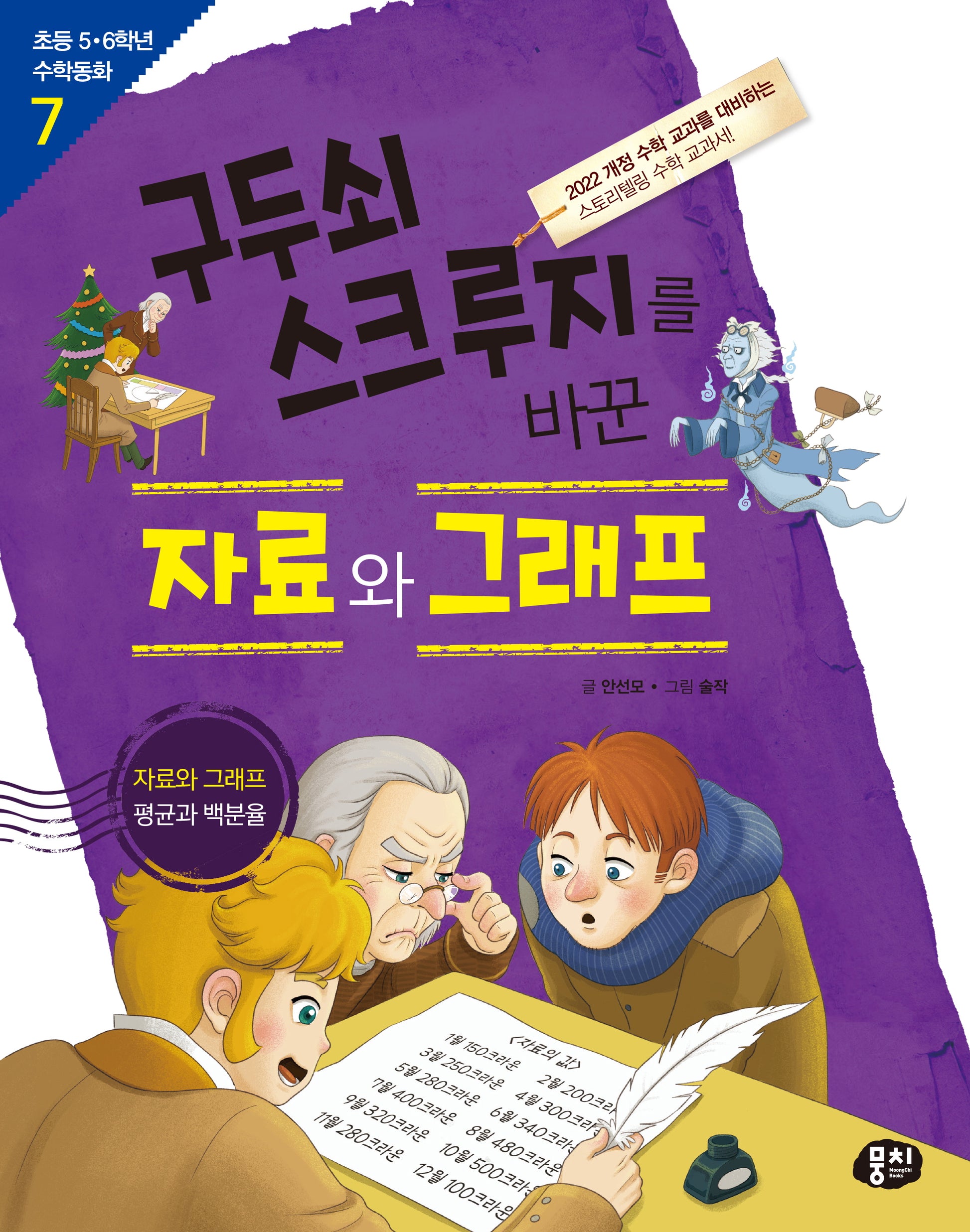 구두쇠 스크루지를 바꾼 자료와 그래프(초등 5·6학년 수학동화 7)