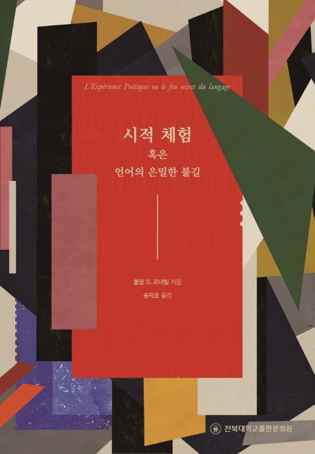 시적 체험 혹은 언어의 은밀한 불길(양장본 Hardcover)