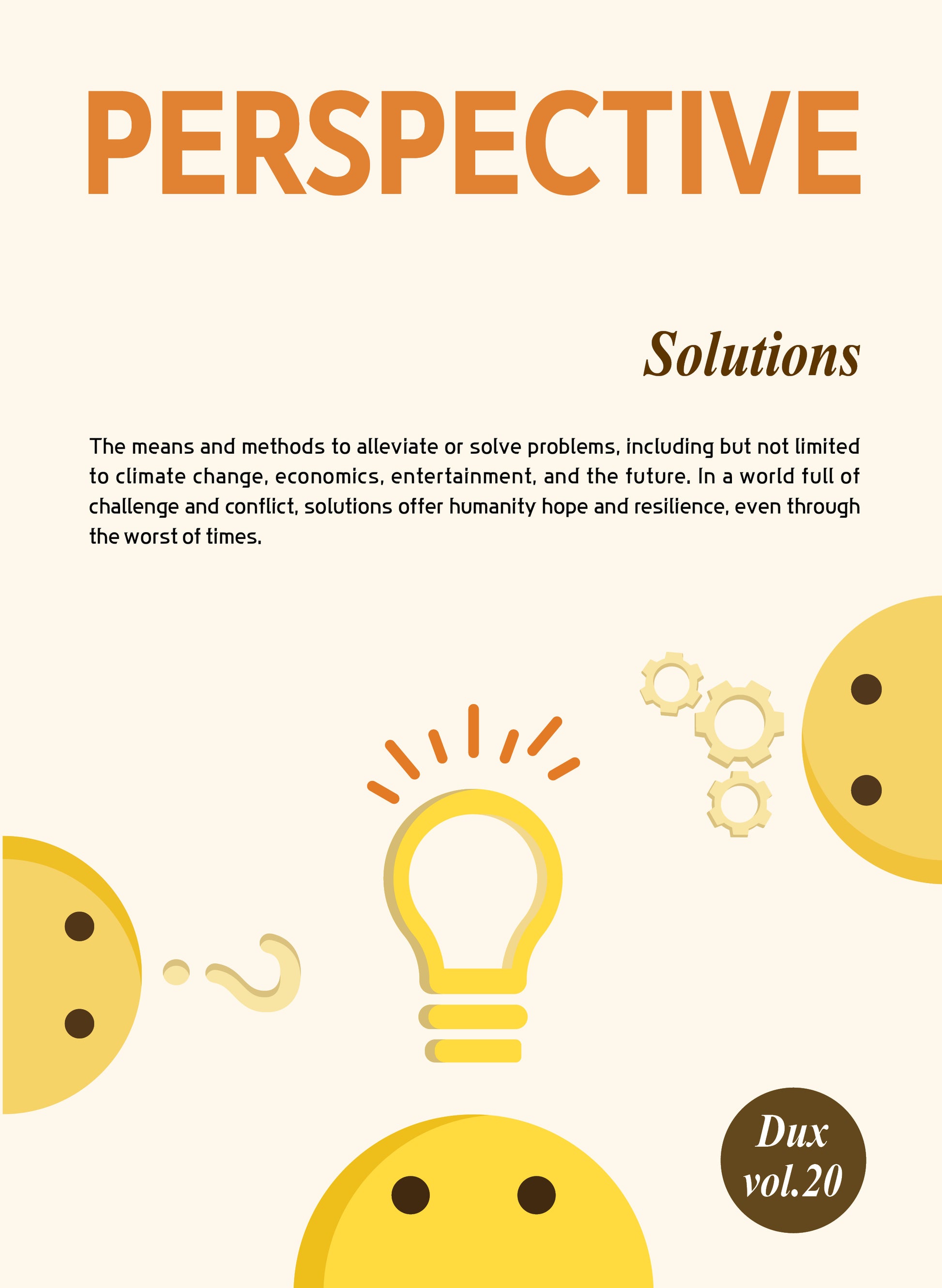 Perspective Dux Vol 20: Solutions