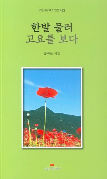 한발 물러 고요를 보다(오늘의문학 시인선 462)