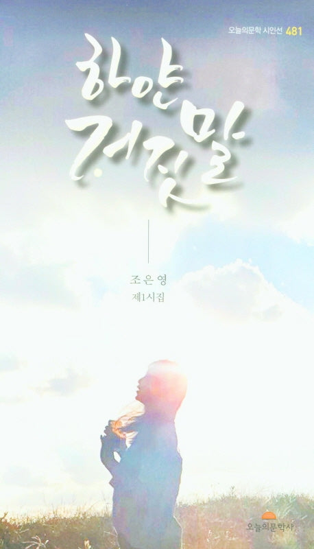 하얀 거짓말(오늘의문학 시인선 481)