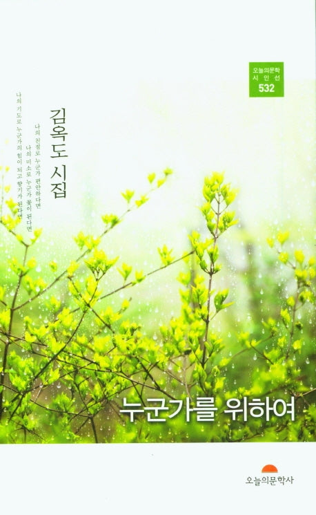 누군가를 위하여(오늘의문학시인선 532)