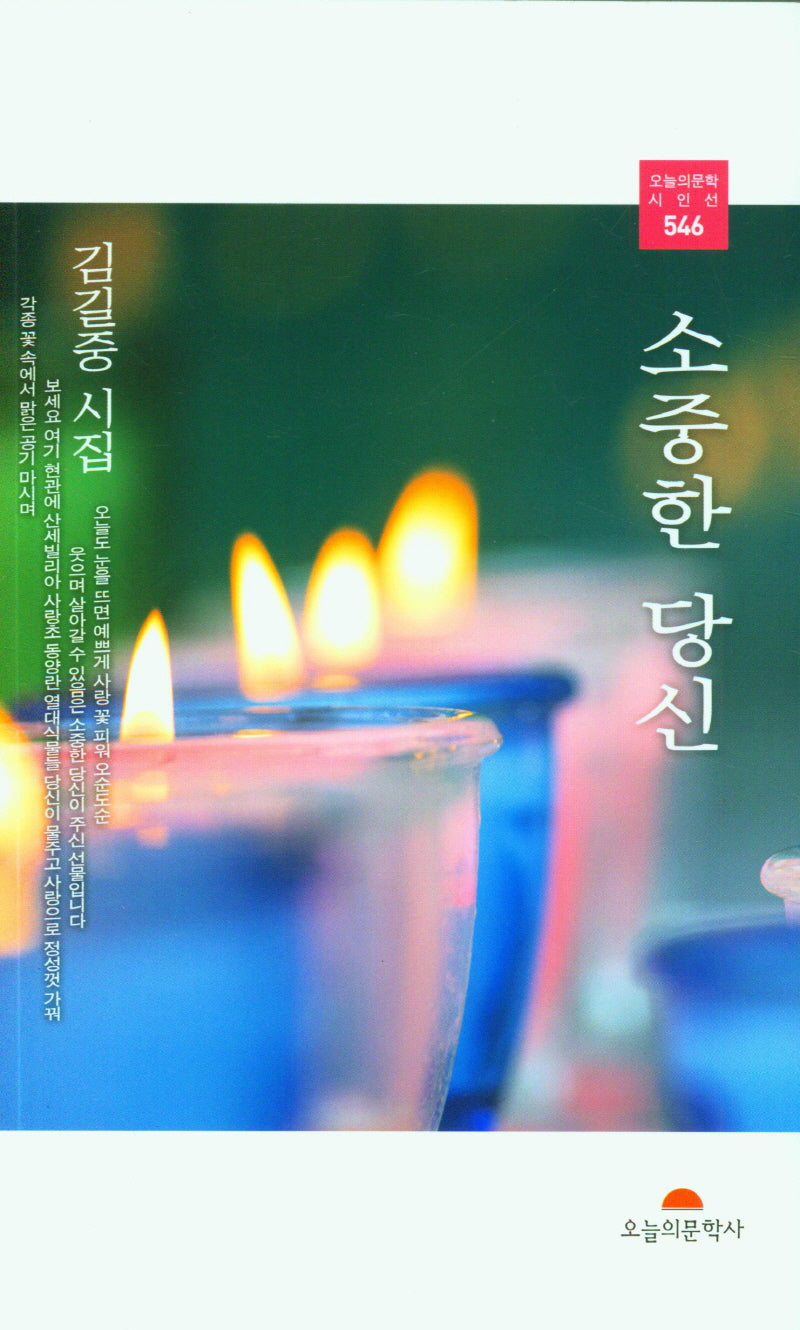 소중한 당신(오늘의문학시인선 546)