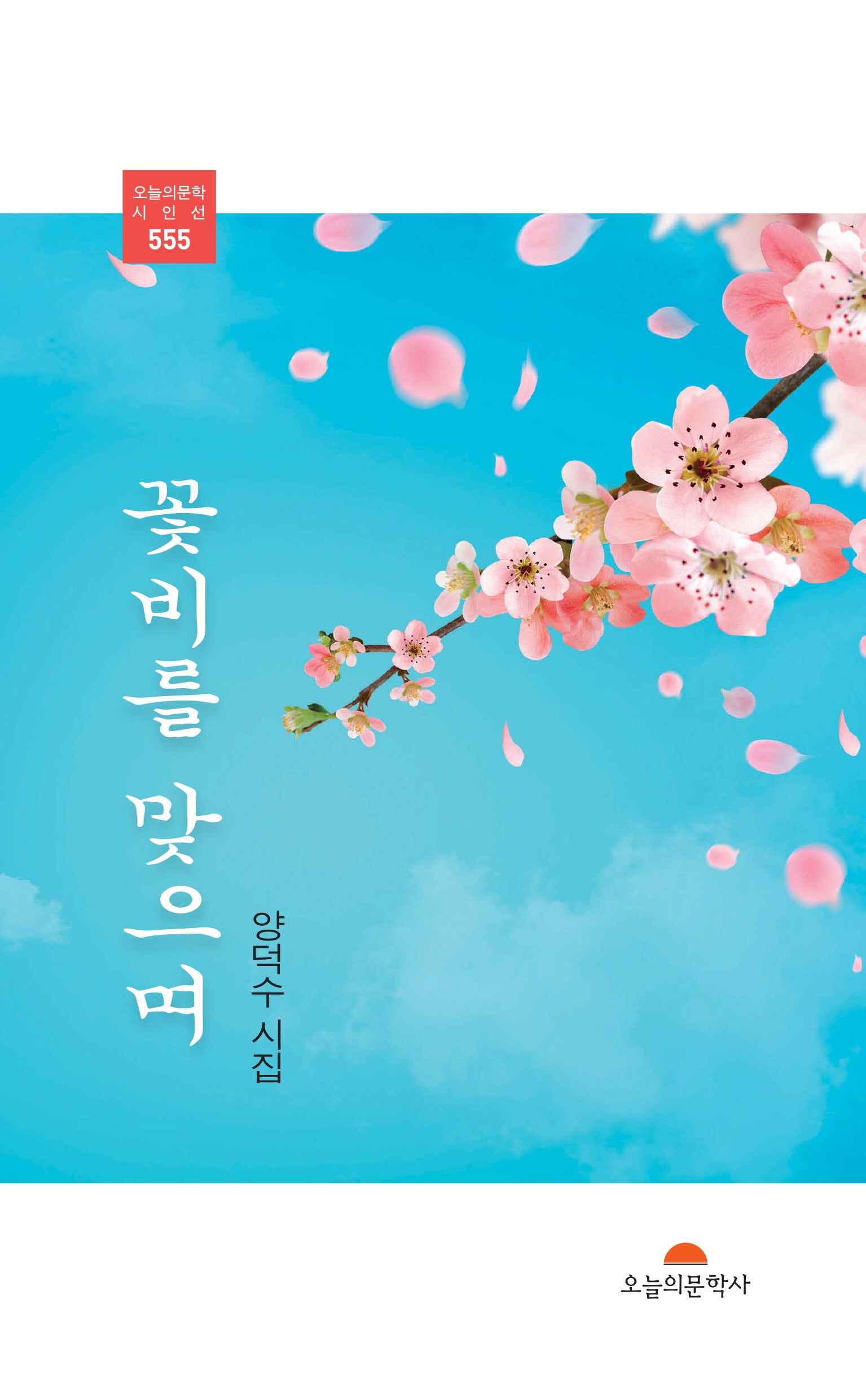 꽃비를 맞으며(오늘의문학시인선 555)
