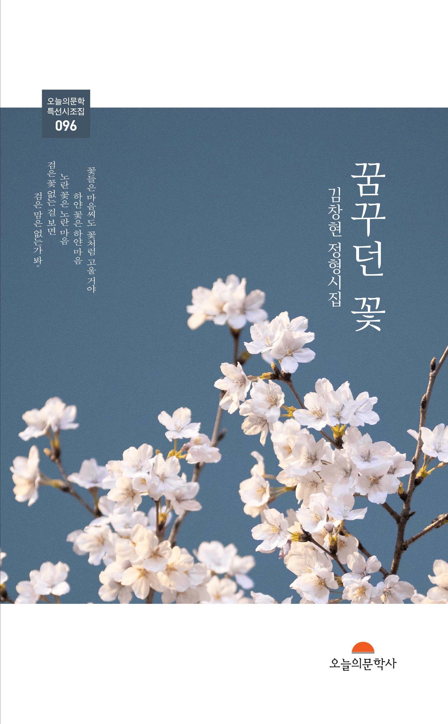 꿈꾸던 꽃(오늘의문학 특선시조집 96)