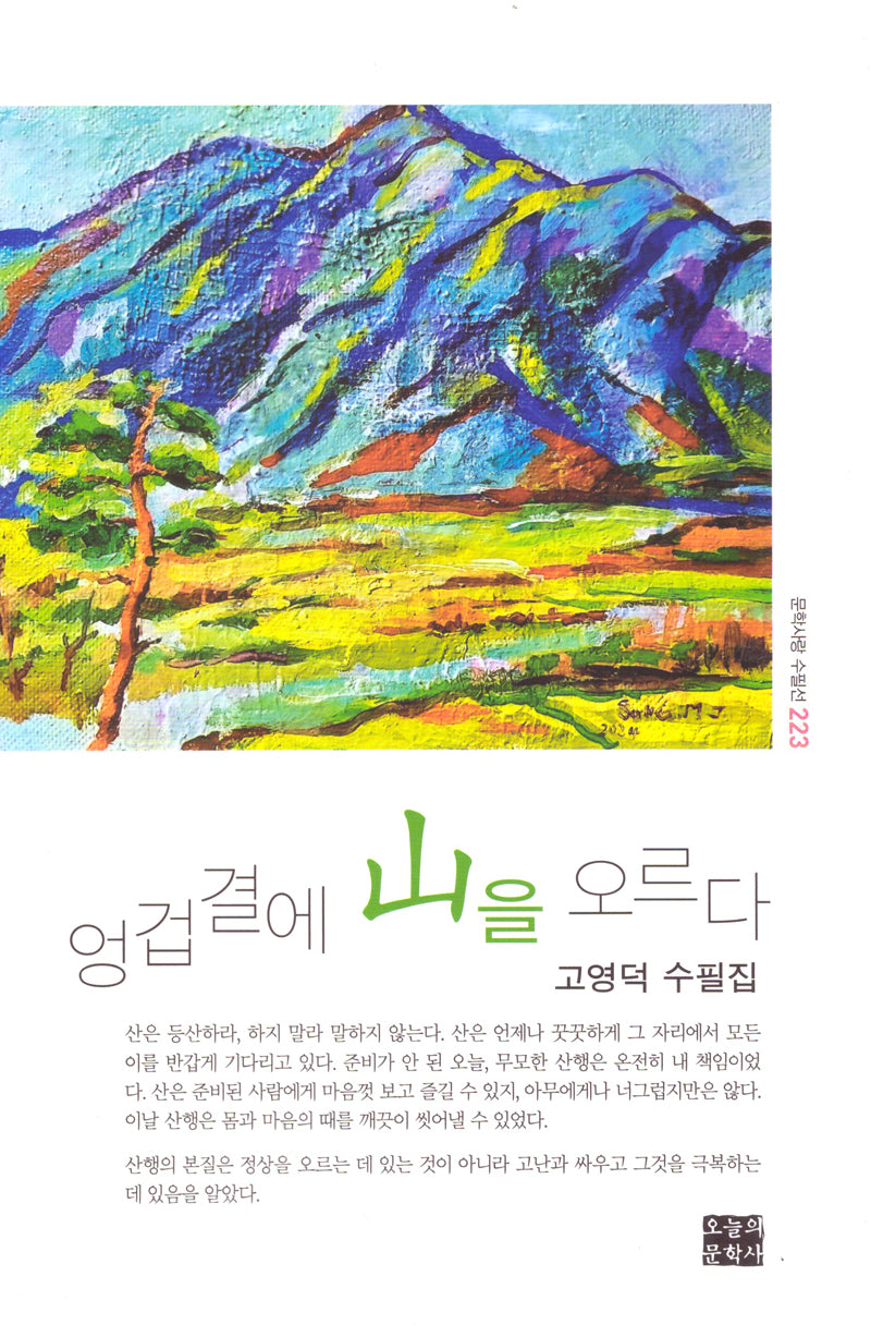 엉겁결에 산을 오르다(문학사랑 수필선 223)
