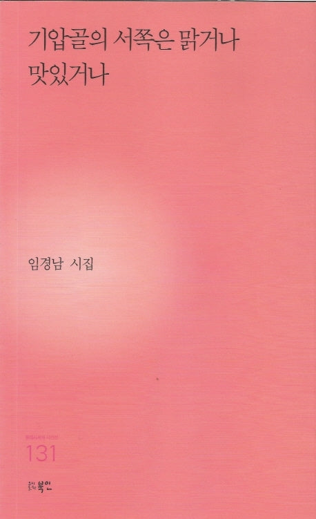기압골의 서쪽은 맑거나 맛있거나(현대시세계 시인선 131)