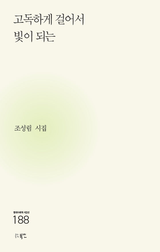 고독하게 걸어서 빛이 되는(현대시세계 시인선 188)