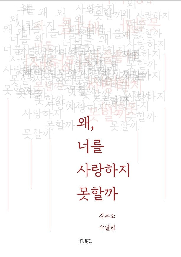 왜, 너를 사랑하지 못할까