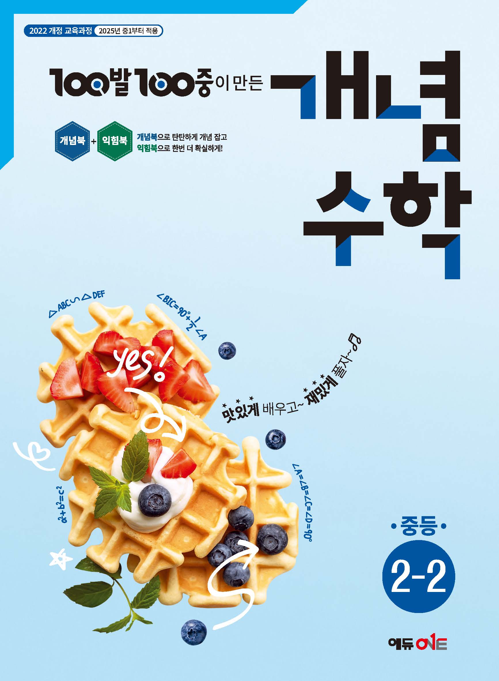 100발 100중 개념수학 중등 2-2(2026)