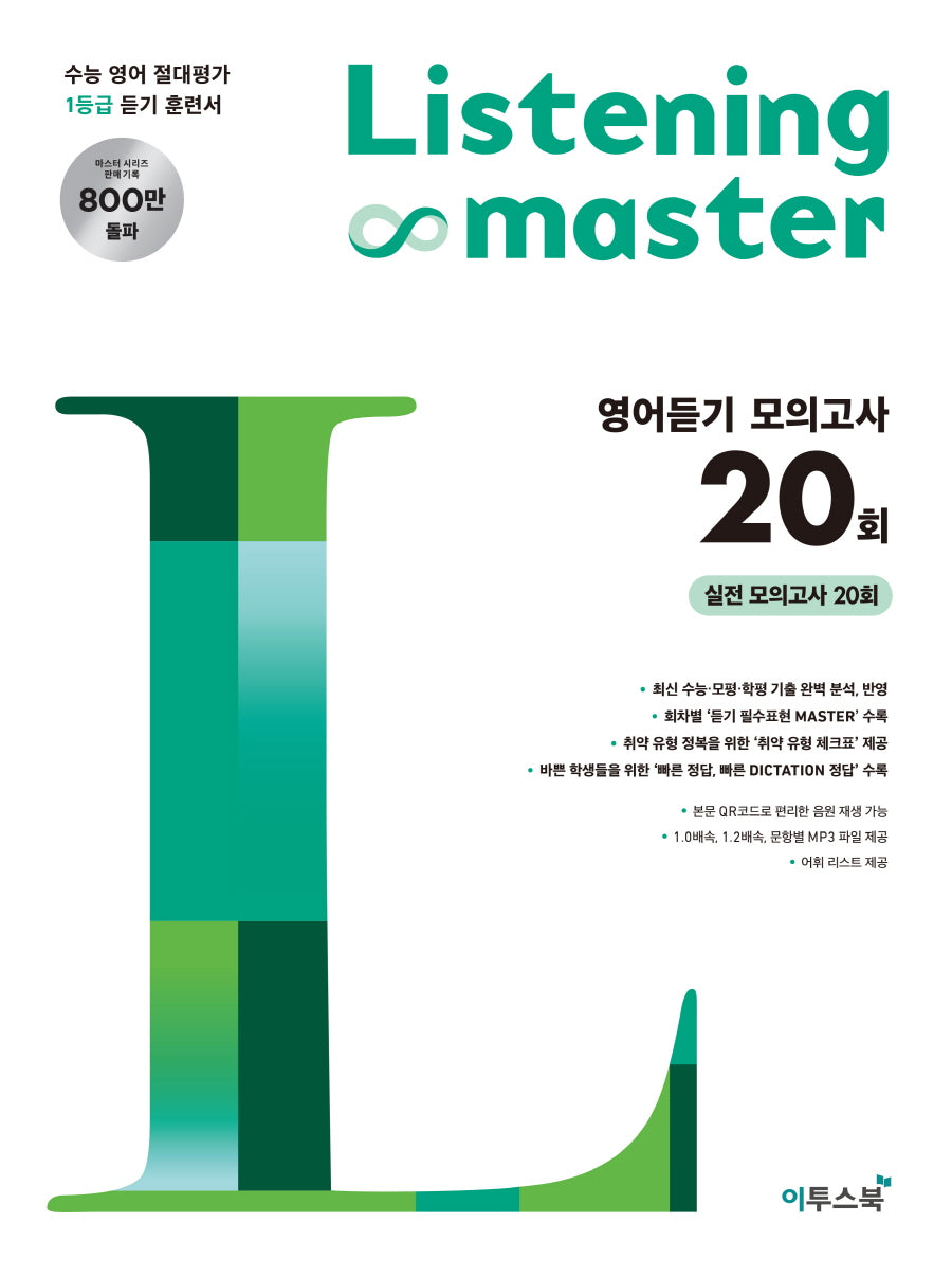 Listening Master 영어듣기 모의고사20회