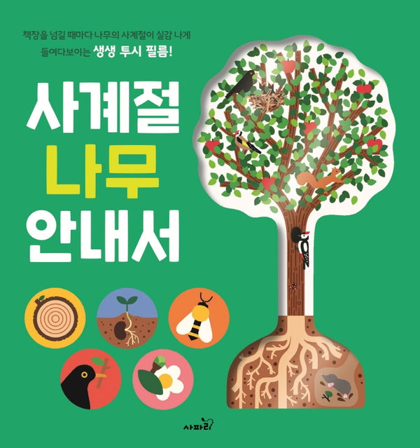 사계절 나무 안내서(양장본 Hardcover)